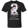 2 Los Angeles Dodgers Hall Of Fame Tommy Lasorda 1927 2021 Thank You For The Memories Signature Shirt