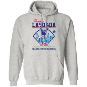 Los Angeles Dodgers Tommy Lasorda 1927-2021 Thank You For The Memories Signature Shirt