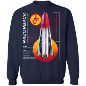 The Expanse Razorback Ship shirt
