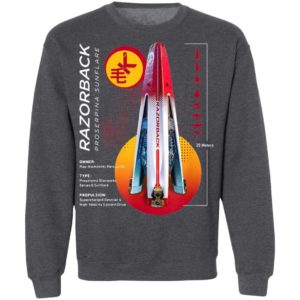 The Expanse Razorback Ship shirt