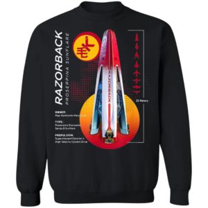 The Expanse Razorback Ship shirt