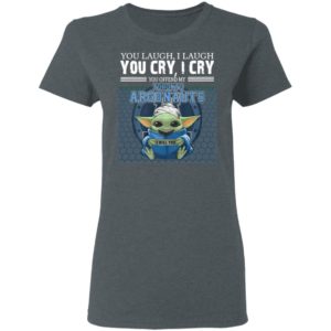Baby Yoda You Laugh I Laugh You Cry I Cry You Offend My Toronto Argonauts I Kill You Shirt