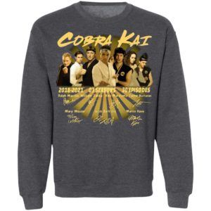 Cobra Kai 2018 2021 03 Season 30 Episodes Thank You For The Memories Signatures Shirt