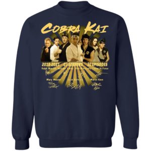 Cobra Kai 2018 2021 03 Season 30 Episodes Thank You For The Memories Signatures Shirt