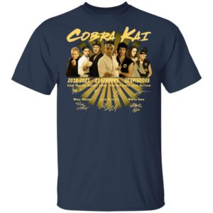 Cobra Kai 2018 2021 03 Season 30 Episodes Thank You For The Memories Signatures Shirt