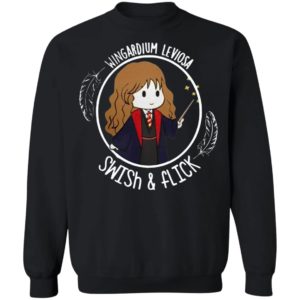Hermione Wingardium Leviosa Swish and Flick shirt