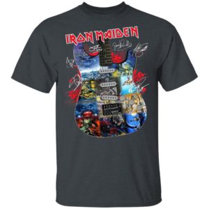 Iron Maiden Guitarist Signatures Shirt