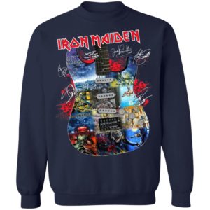 Iron Maiden Guitarist Signatures Shirt