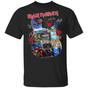 Iron Maiden Guitarist Signatures Shirt