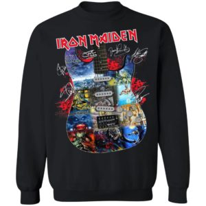 Iron Maiden Guitarist Signatures Shirt
