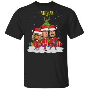 Nirvana Santa Band Christmas Tree Sweatshirt