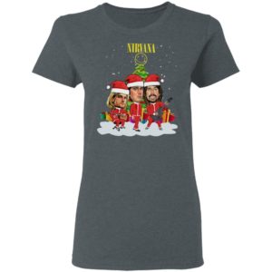 Nirvana Santa Band Christmas Tree Sweatshirt