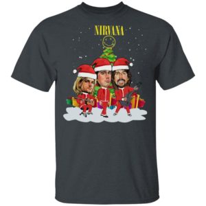 Nirvana Santa Band Christmas Tree Sweatshirt