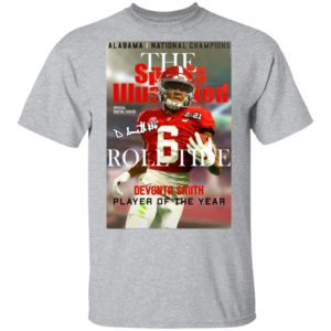 The Devonta Smith Player Of The Year 2021 Signature Shirt