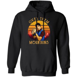Uncle Rico Over Them Mountains Sunset Shirt