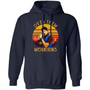 Uncle Rico Over Them Mountains Sunset Shirt