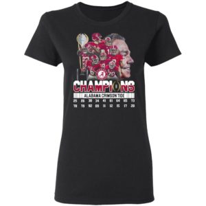 The Champions Alabama Crimson Tide Team Player 2021 Shirt