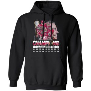 The Champions Alabama Crimson Tide Team Player 2021 Shirt