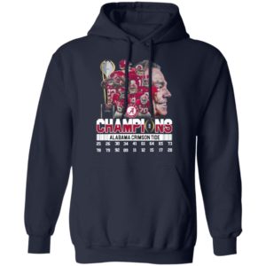The Champions Alabama Crimson Tide Team Player 2021 Shirt