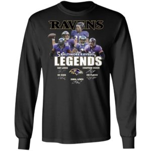 The Legends Baltimore Ravens Players Signatures Shirt