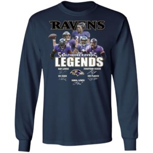 The Legends Baltimore Ravens Players Signatures Shirt