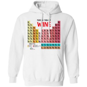 The Chemistry Periodic Table Of Wine Shirt
