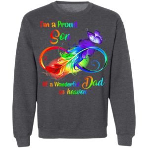 I'm A Proud Son Of A Wonderful Dad In Heaven Shirt