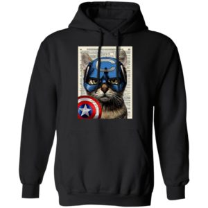 Cat Captain America Shirt