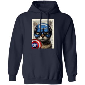 Cat Captain America Shirt