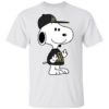 Snoopy Anaheim Ducks NHL Double Middle Fingers Fck You Shirt