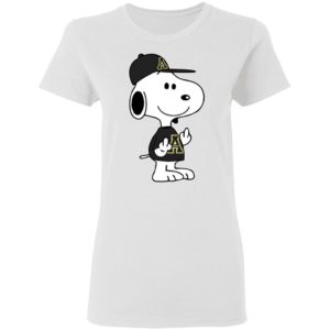 Snoopy Appalachian State Mountaineers NCAA Double Middle Fingers Fck You Shirt