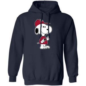 Snoopy Atlanta Falcons NFL Double Middle Fingers Fck You Shirt