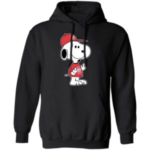 Snoopy Atlanta Hawks NBA Double Middle Fingers Fck You Shirt