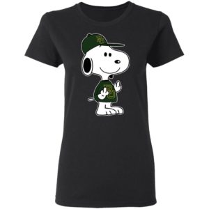 Snoopy Baylor Bears NCAA Double Middle Fingers Fck You Shirt