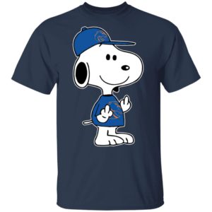 Snoopy Boston Bruins NHL Double Middle Fingers Fck You Shirt