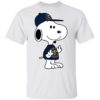 Snoopy Detroit Lions NFL Double Middle Fingers Fck You Shirt