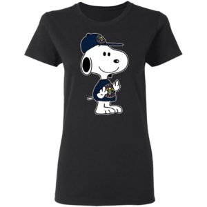 Snoopy Denver Nuggets NBA Double Middle Fingers Fck You Shirt