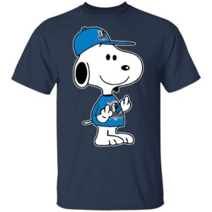 Snoopy Dallas Mavericks NBA Double Middle Fingers Fck You Shirt