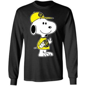 Snoopy Columbus Crew SC MLS Double Middle Fingers Fck You Shirt