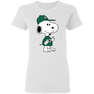 Snoopy Dallas Stars NHL Double Middle Fingers Fck You Shirt