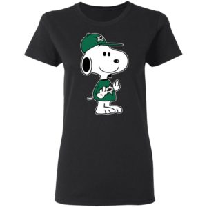 Snoopy Dallas Stars NHL Double Middle Fingers Fck You Shirt
