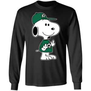 Snoopy Dallas Stars NHL Double Middle Fingers Fck You Shirt