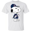 Snoopy Columbus Crew SC MLS Double Middle Fingers Fck You Shirt
