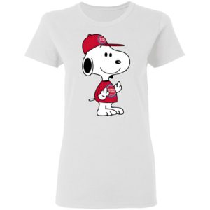 Snoopy Detroit Pistons NBA Double Middle Fingers Fck You Shirt
