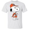 Snoopy Detroit Pistons NBA Double Middle Fingers Fck You Shirt