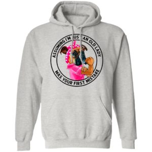 Boxer Mom Assuming I’m Just An Old Lady Was Your First Mistake Shirt