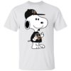 Snoopy Houston Rockets NBA Double Middle Fingers Fck You Shirt