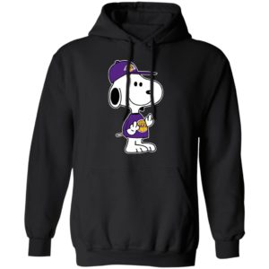 Snoopy Los Angeles Lakers NBA Double Middle Fingers Fck You Shirt