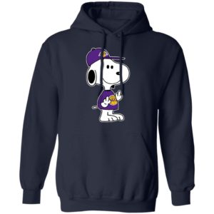 Snoopy Los Angeles Lakers NBA Double Middle Fingers Fck You Shirt
