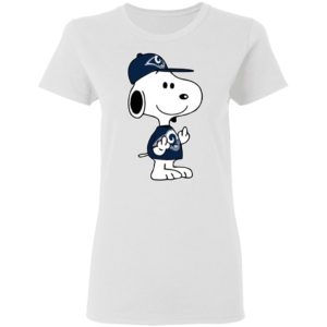 Snoopy Los Angeles Rams NFL Double Middle Fingers Fck You Shirt